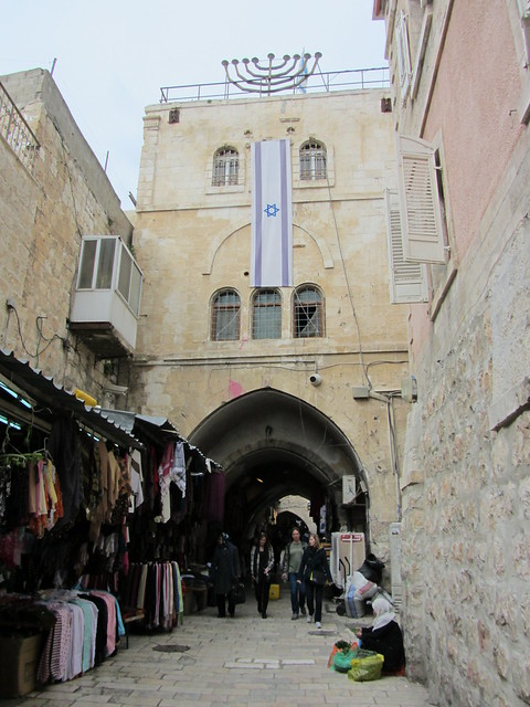 Within the city walls of East Jerusalem 