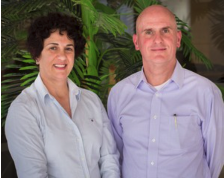 Salwa Duaibis and Gerard Horton from Military Court Watch